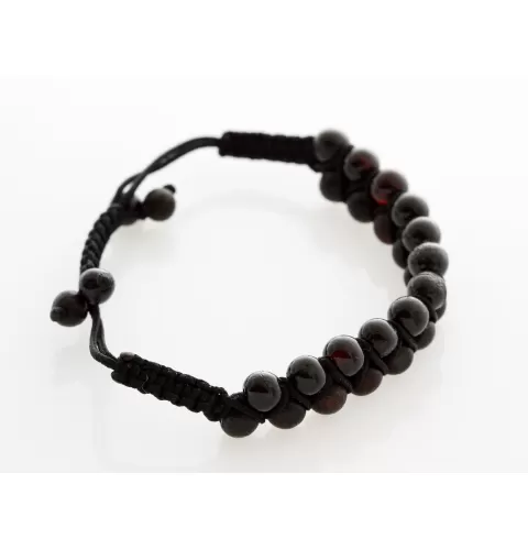 Shamballa Baltic Amber Bracelet for Adults