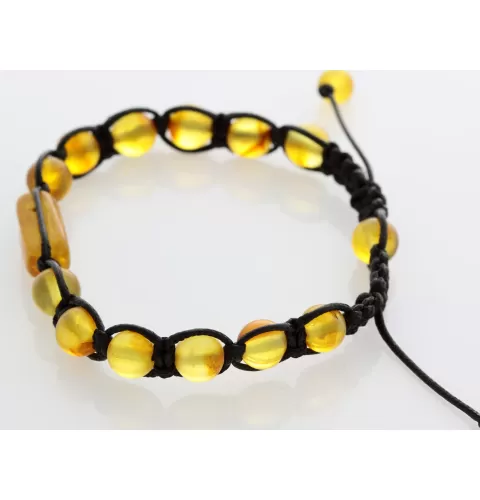 Shamballa Baltic Amber Bracelet for Adults