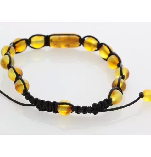 Shamballa Baltic Amber Bracelet for Adults