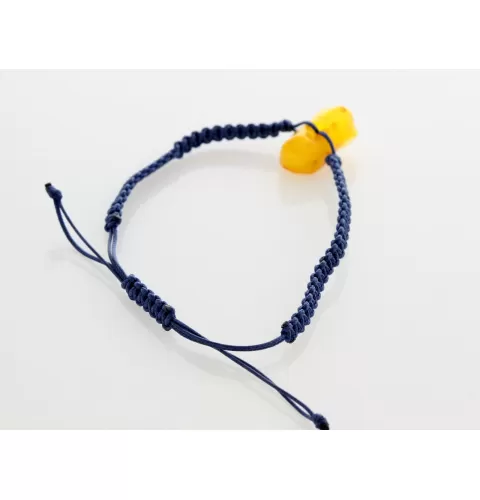 Shamballa Baltic Amber Bracelet for Adults