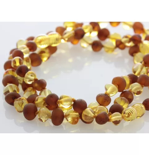 Multi Baltic Amber Bracelets Anklets 25cm