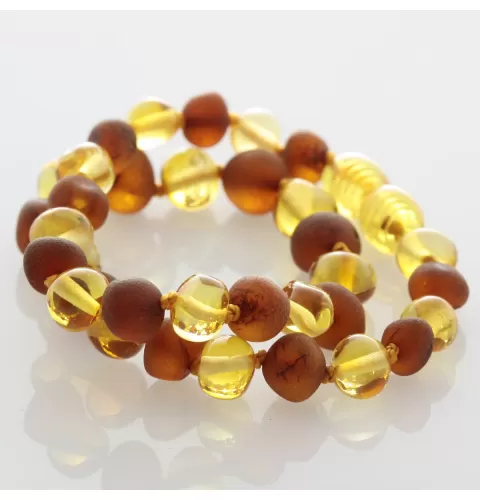 Multi Baltic Amber Bracelets Anklets 25cm