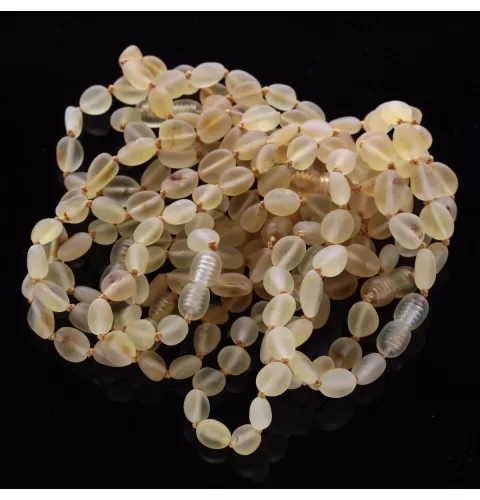 10 Raw Honey BEANS Baltic amber adult bracelets 19cm