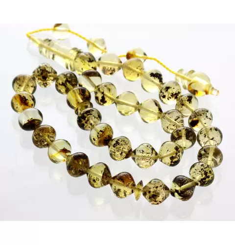 Islamic 33 Drops Baltic amber Prayer beads