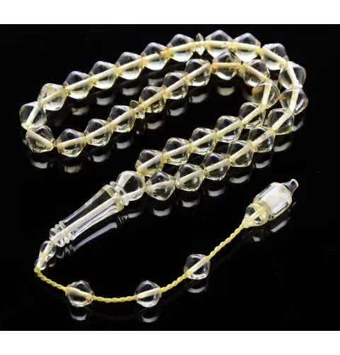 Islamic 33 Drops Baltic amber Prayer beads