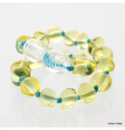 Baltic Amber Teething Bracelet for Babies