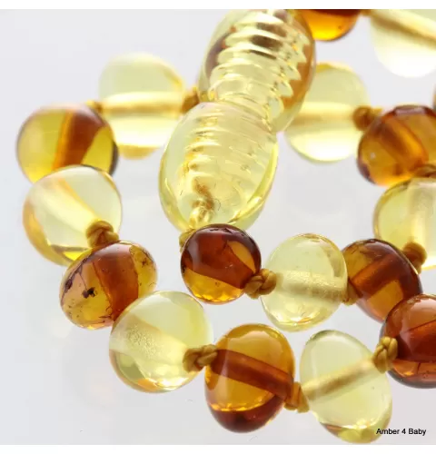Baltic Amber Teething Bracelet for Babies
