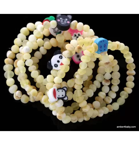 Toons Raw Baltic Amber Teething Bracelet for Babies