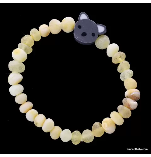Toons Raw Baltic Amber Teething Bracelet for Babies