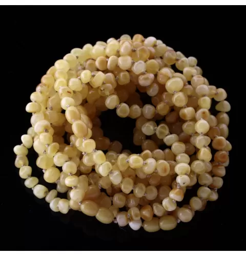 10 Butter Baltic Amber Anklets Bracelets 25cm