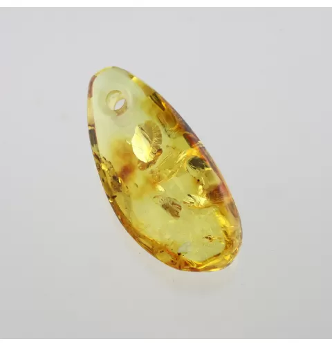 Natural Baltic Amber Hole Pendant