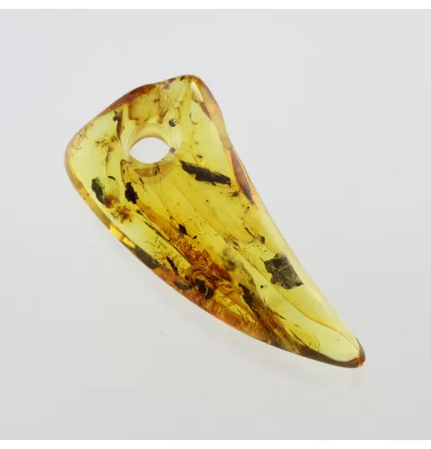 Natural Baltic Amber Hole Pendant