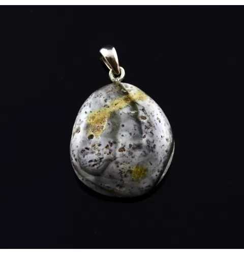Unique Color DROP Baltic Amber Pendant