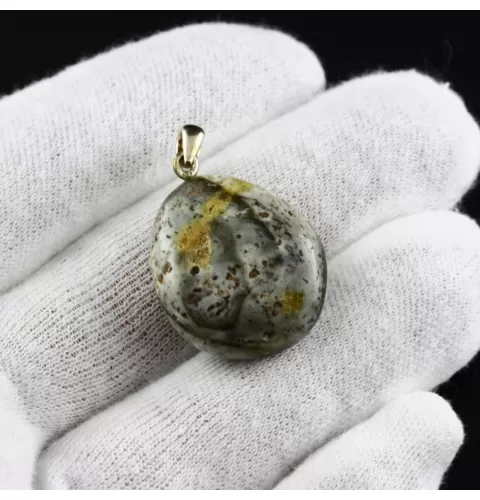 Unique Color DROP Baltic Amber Pendant