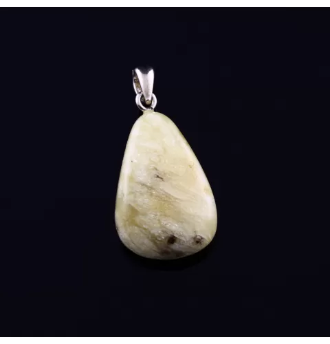 Unique Color DROP Baltic Amber Pendant