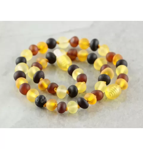 Healing Raw Baby Baltic Amber Teething Necklace