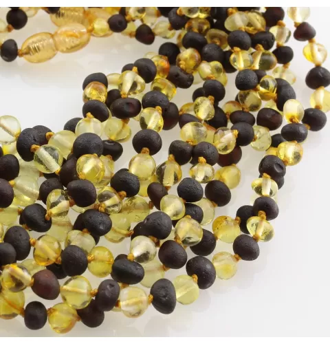 Healing Baby Baltic Amber Teething Necklace