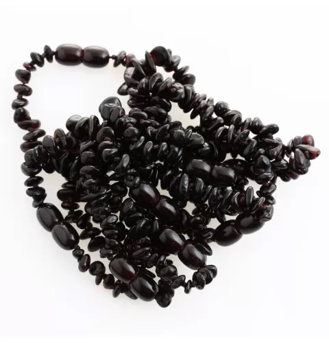 10 Cherry CHIPS Baltic amber teething bracelets 14cm