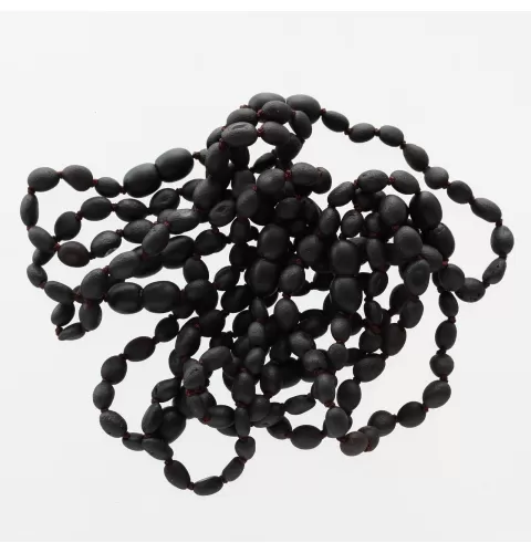 10 Raw Cherry BEANS Baltic amber teething bracelets 16cm
