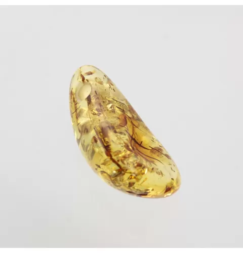 Natural Baltic Amber Hole Pendant