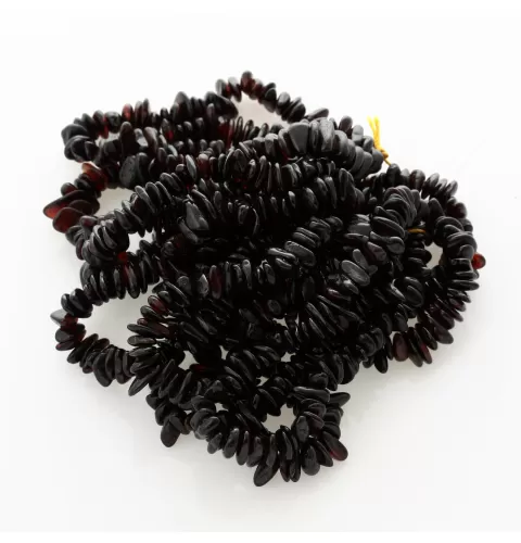 10 Cherry NUGGETS Baltic amber adult strech bracelets
