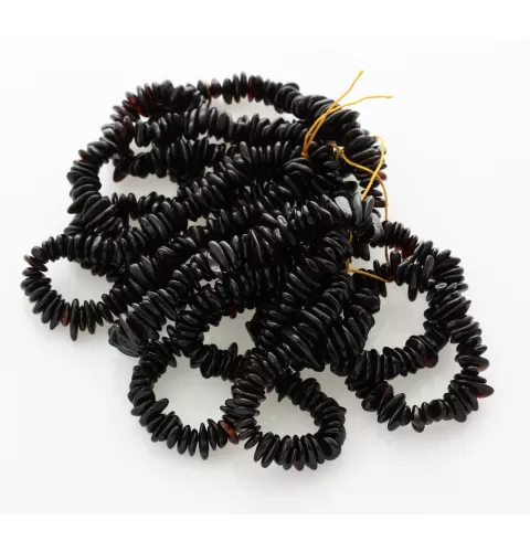 10 Cherry NUGGETS Baltic amber adult stretch bracelets