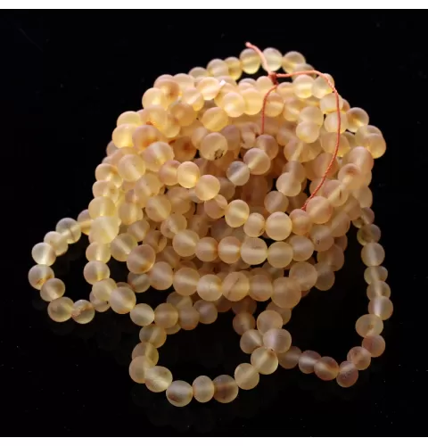 10 Raw Honey BAROQUE Baltic amber adult stretch bracelets 19cm