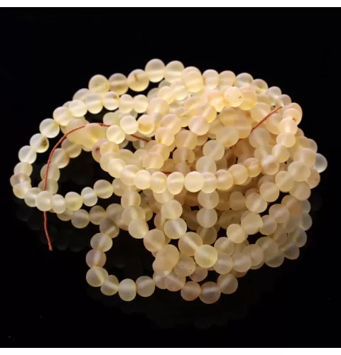 10 Raw Lemon BAROQUE Baltic amber adult stretch bracelets 19cm