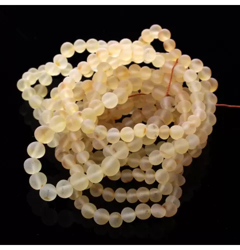 10 Raw Lemon BAROQUE Baltic amber adult stretch bracelets 19cm