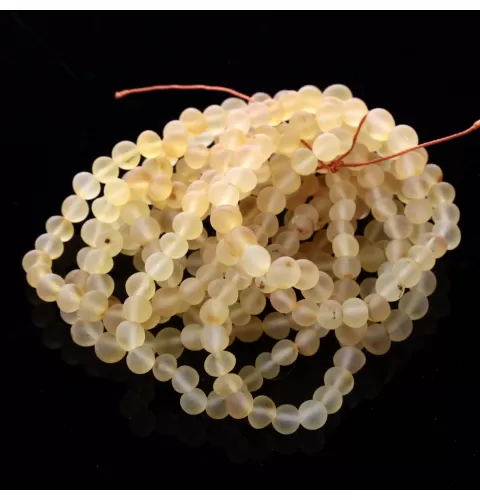10 Raw Lemon BAROQUE Baltic amber adult stretch bracelets 19cm