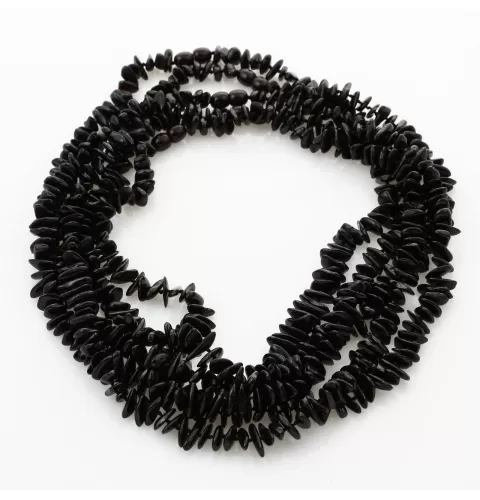 5 Cherry CHIPS Baltic amber necklaces 46cm
