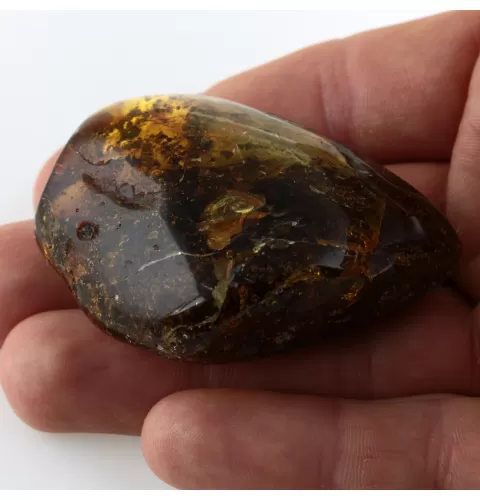 Genuine Baltic amber fossil stone 33g