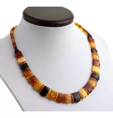 Elegant Baltic amber necklaces collar 45cm