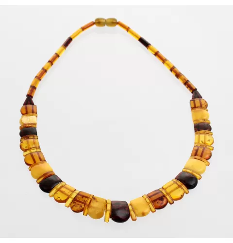 Elegant Baltic amber necklaces collar 45cm