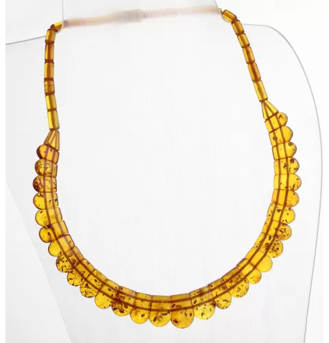 Elegant Baltic amber necklaces collar 46cm