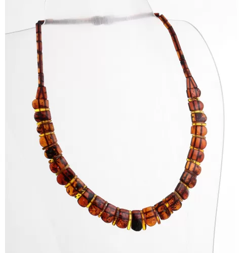 Elegant Baltic amber necklaces collar 46cm