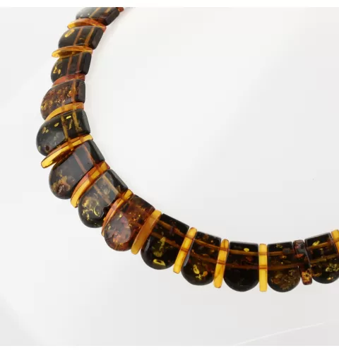 Elegant Baltic amber necklaces collar 47cm