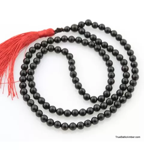 Tibetan Buddhist Mala Prayer 108 Baltic amber beads