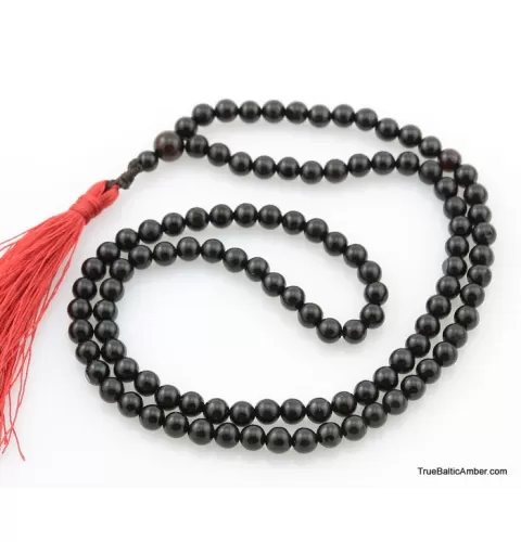 Tibetan Buddhist Mala Prayer 108 Baltic amber beads