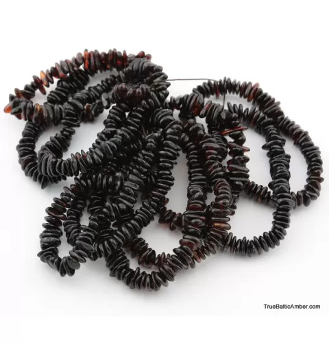 10 Cherry NUGGETS Baltic amber adult strech bracelets