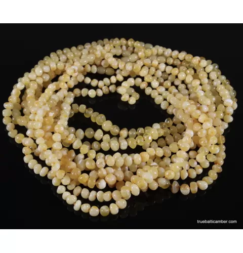10 butter BAROQUE Baltic amber adult necklaces