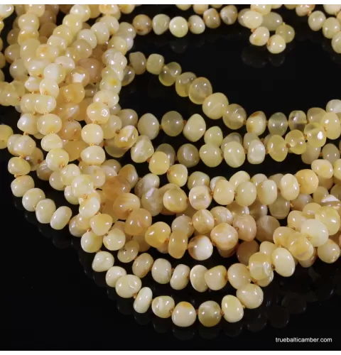 10 butter BAROQUE Baltic amber adult necklaces