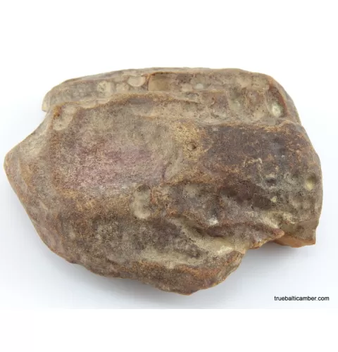 Massive genuine Baltic amber fossil stone 132g