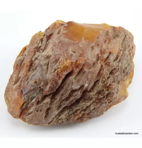 Massive genuine Baltic amber fossil stone 125g