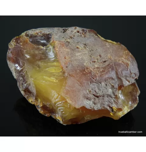 Massive genuine Baltic amber fossil stone 125g