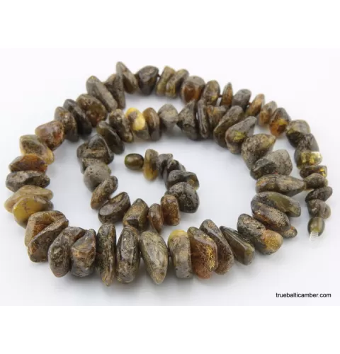 Large HEALING Baltic amber beads necklace