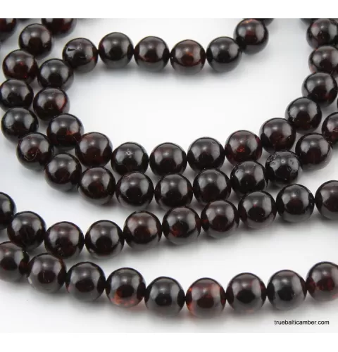 Tibetan Buddhist Mala Prayer 108 PRESSED Baltic amber beads