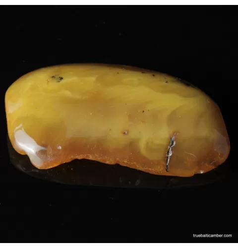 Vintage Baltic amber brooch
