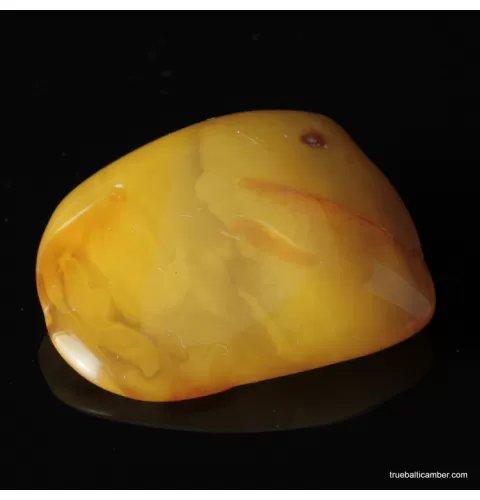 Vintage Baltic amber brooch