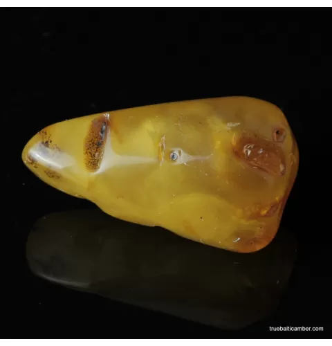 Vintage Baltic amber brooch